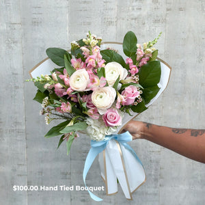 Hand Tied Bouquet - Designer's Choice - Fresh Flower Bar