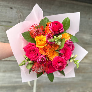 Valentine's Hand Tied Bouquet - Designer's Choice