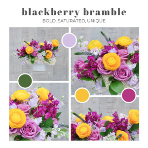 Blackberry Bramble - Fresh Flower Bar